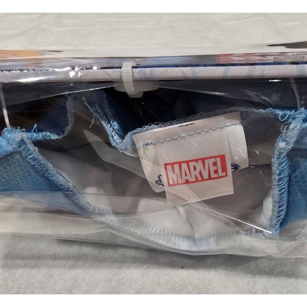NEW - Captain America Marvel Toddler Halloween Dress Up Costume Size 3T 4T - Picture 9 of 9